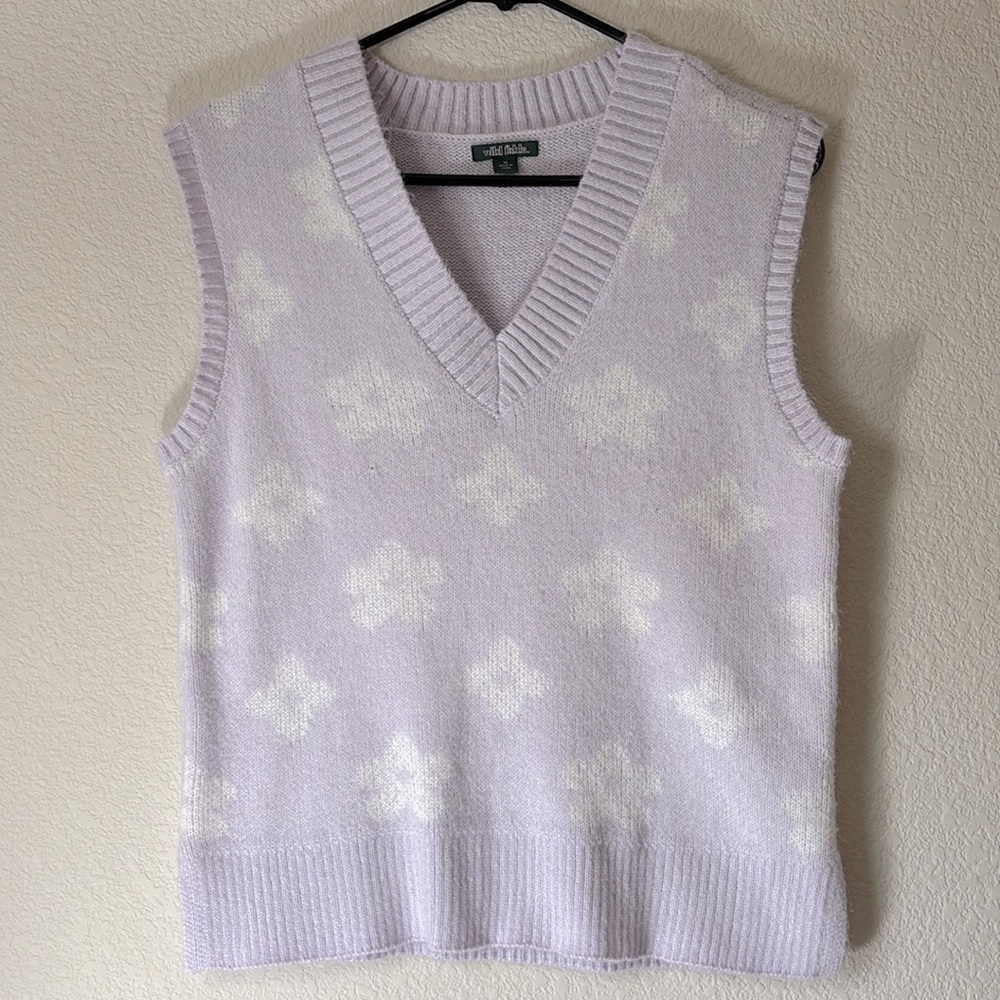 Purple Sweater Vest